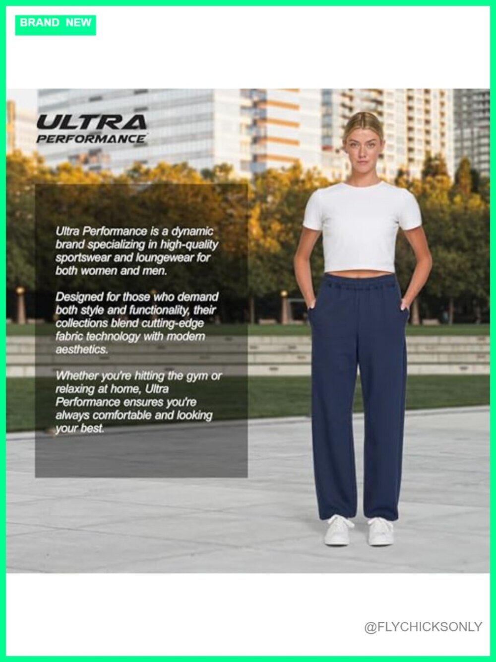 Wide Leg Joggers 3 Pack with Pockets Sweatpants for Women Ultra Soft Fleece - Picture 7 of 7